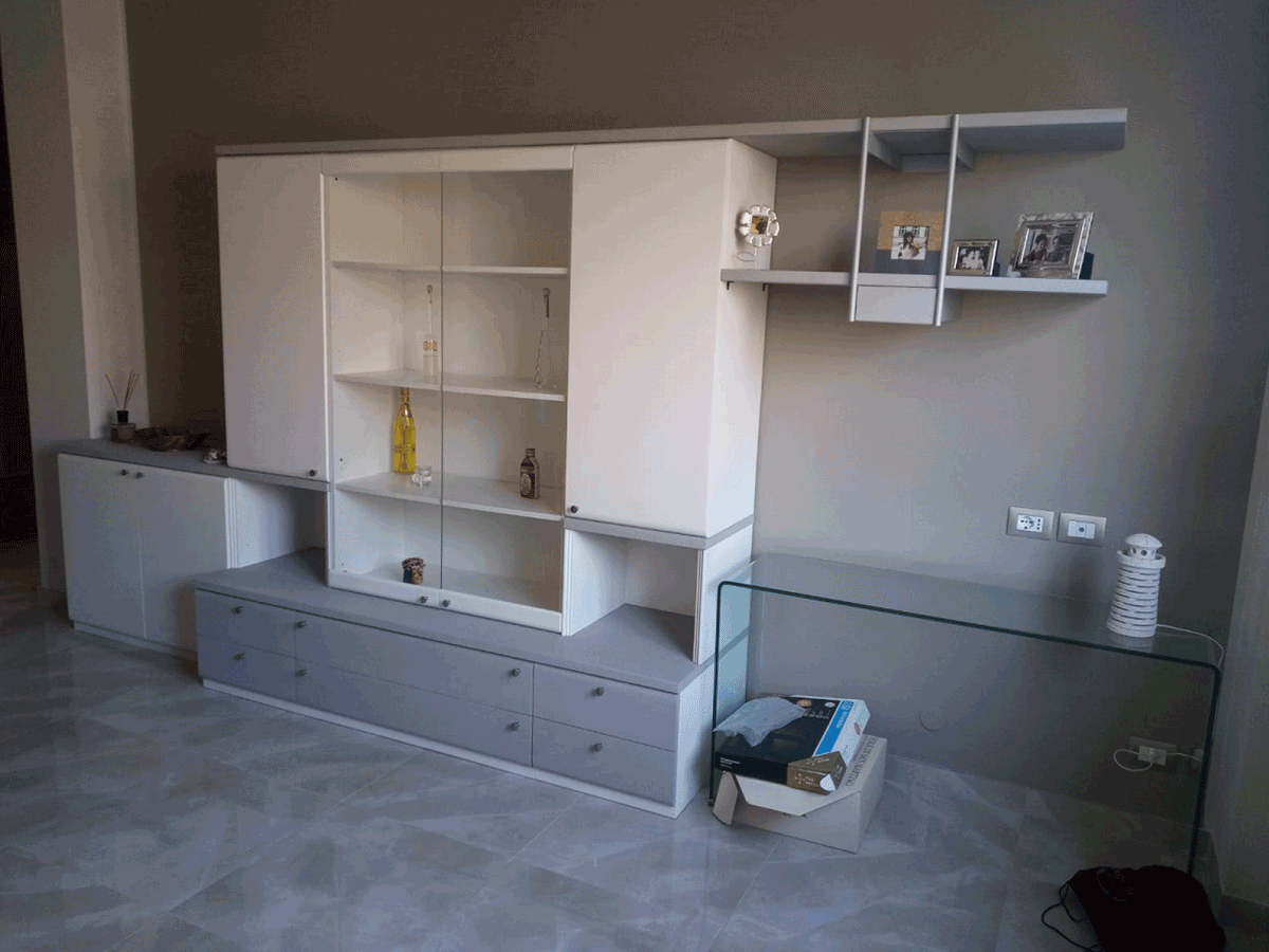 Trasformazione arredi rinnovo soggiorno GP Wood Finishing Torino Piemonte