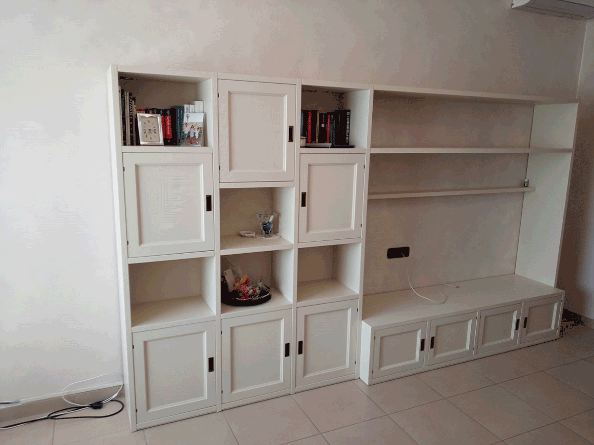 Trasformazione arredi rinnovo soggiorno GP Wood Finishing Torino Piemonte