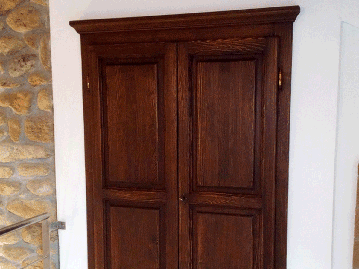 Verniciatura classica antichizzata GP Wood Finishing Torino